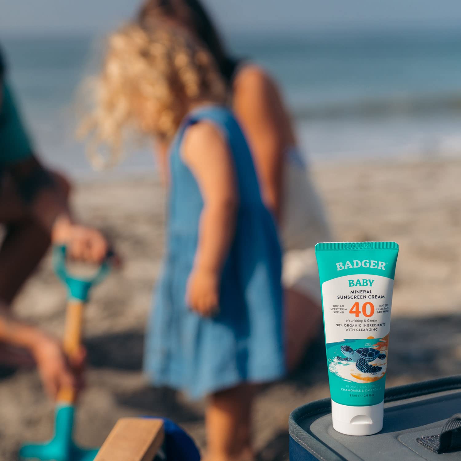 Badger Water-Resistant Sunscreen shows 80-minute protection during activities