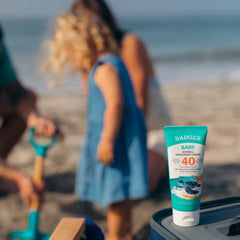 Badger Water-Resistant Sunscreen shows 80-minute protection during activities