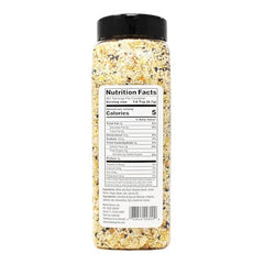 Close-up of sesame and poppy seeds in Badia seasoning for crunch