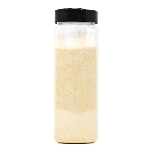Badia Granulated Onion container with resealable lid for freshness