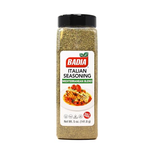 Badia Italian Seasoning added to tomato sauce for depth and aroma.