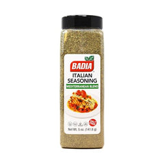 Badia Italian Seasoning added to tomato sauce for depth and aroma.