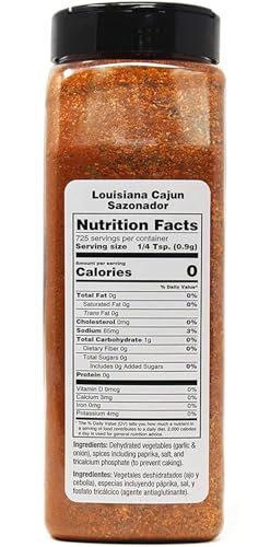 Badia Louisiana Cajun Seasoning pour shows quick even seasoning for meals
