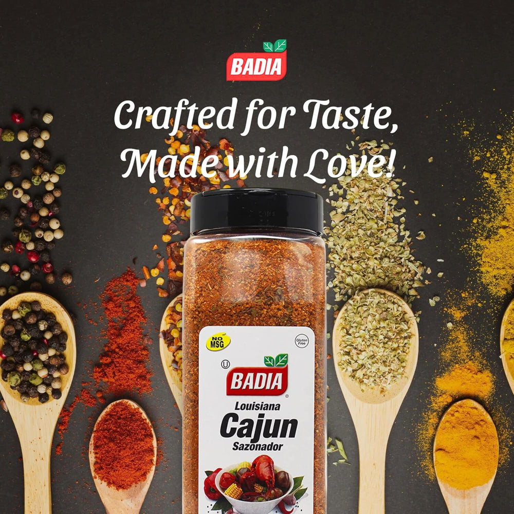 Badia Louisiana Cajun Seasoning rub for versatile grilling use