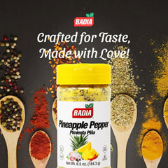 Badia Pineapple Pepper Seasoning over vegetables to brighten roasting