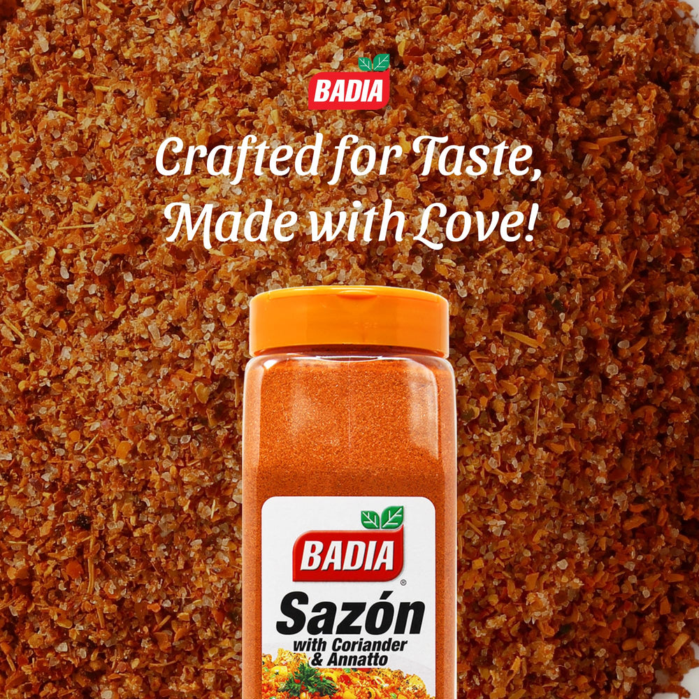 Bean soup benefits from Badia Sazón flavor, enriching beans with warmth.