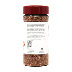 Badia Za'atar on warm pita with olive oil enhances dipping flavors.