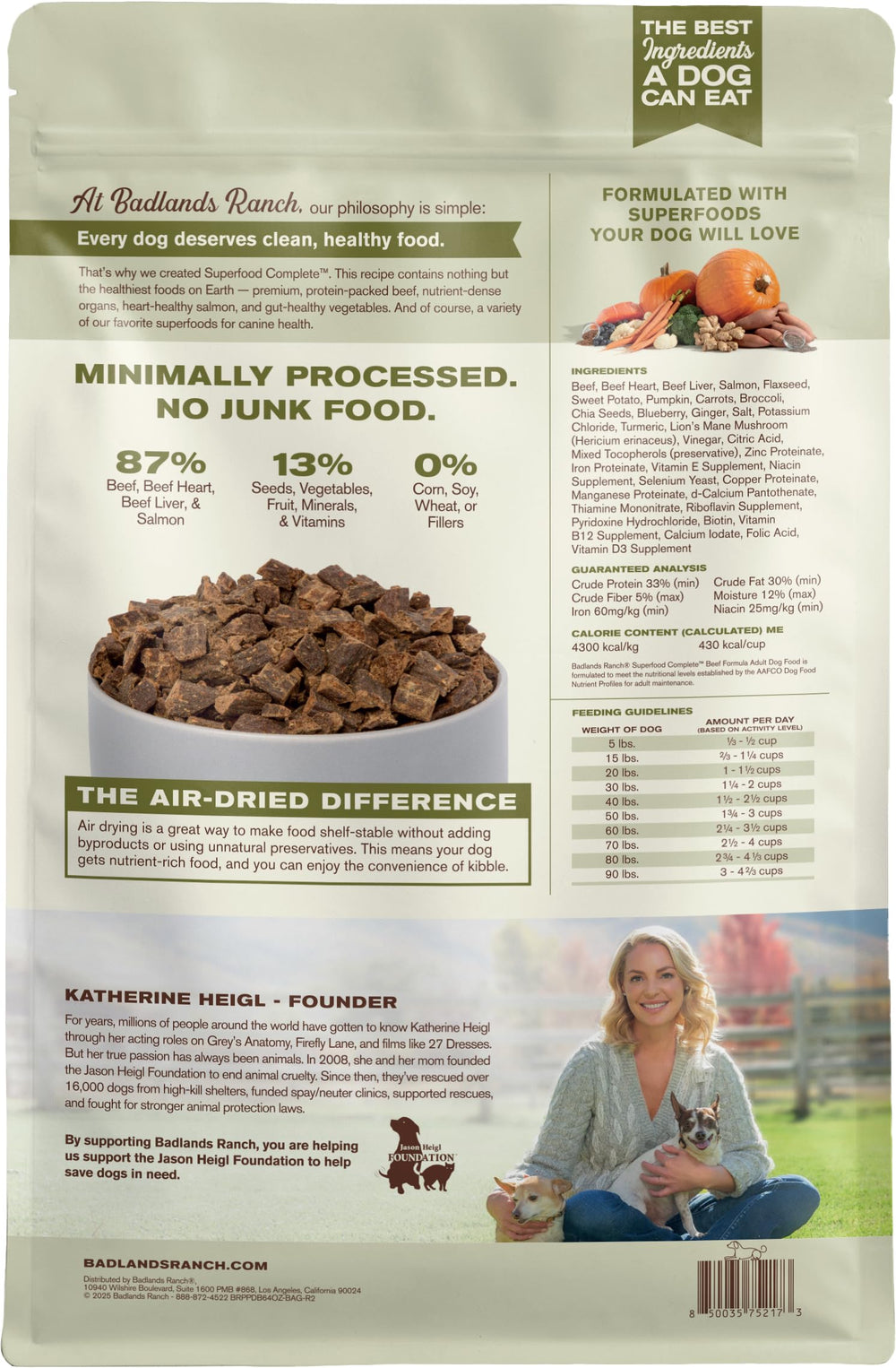 Badlands Ranch multi-pack value communicates savings and consistent nutrition