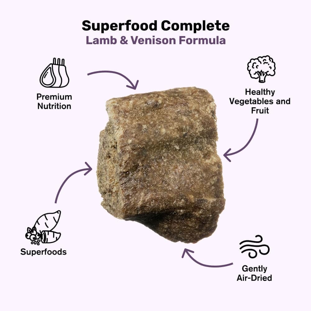 BADLANDS RANCH skin and coat-supporting ingredients for healthy shine.