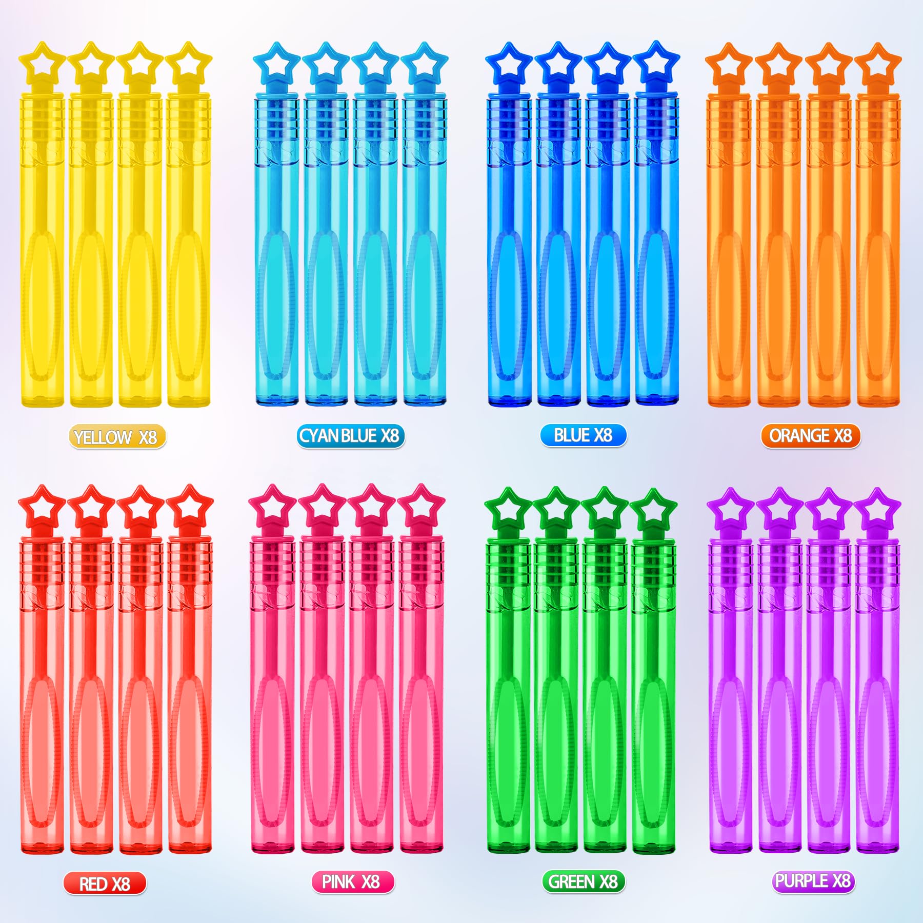 Baegzgx star wands with leak-proof caps prevent spills during play