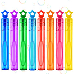 Baegzgx mini bubble wands in rainbow stars for party favors