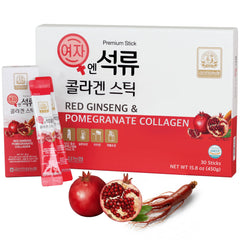 Baekje Geumsan box for daily beauty support with pomegranate collagen sticks