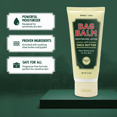 Bag Balm fragrance-free formula absorbs quickly without a greasy residue.