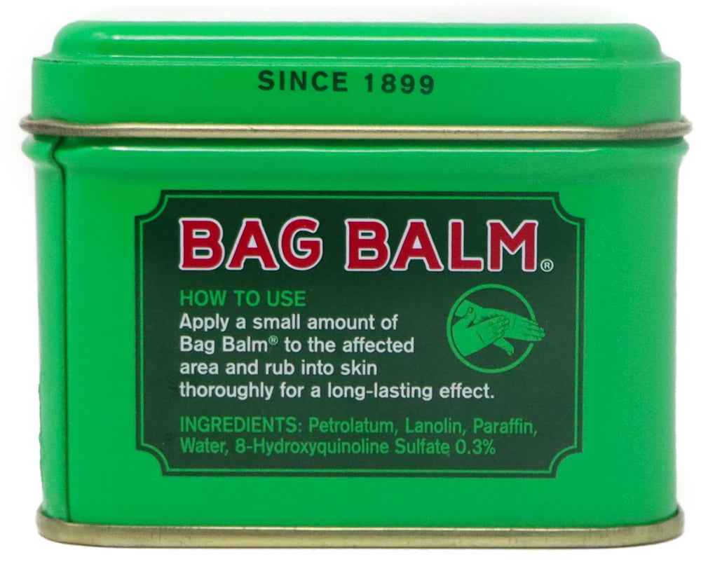 Bag Balm hands-application demonstrates quick hydration for dry hands.