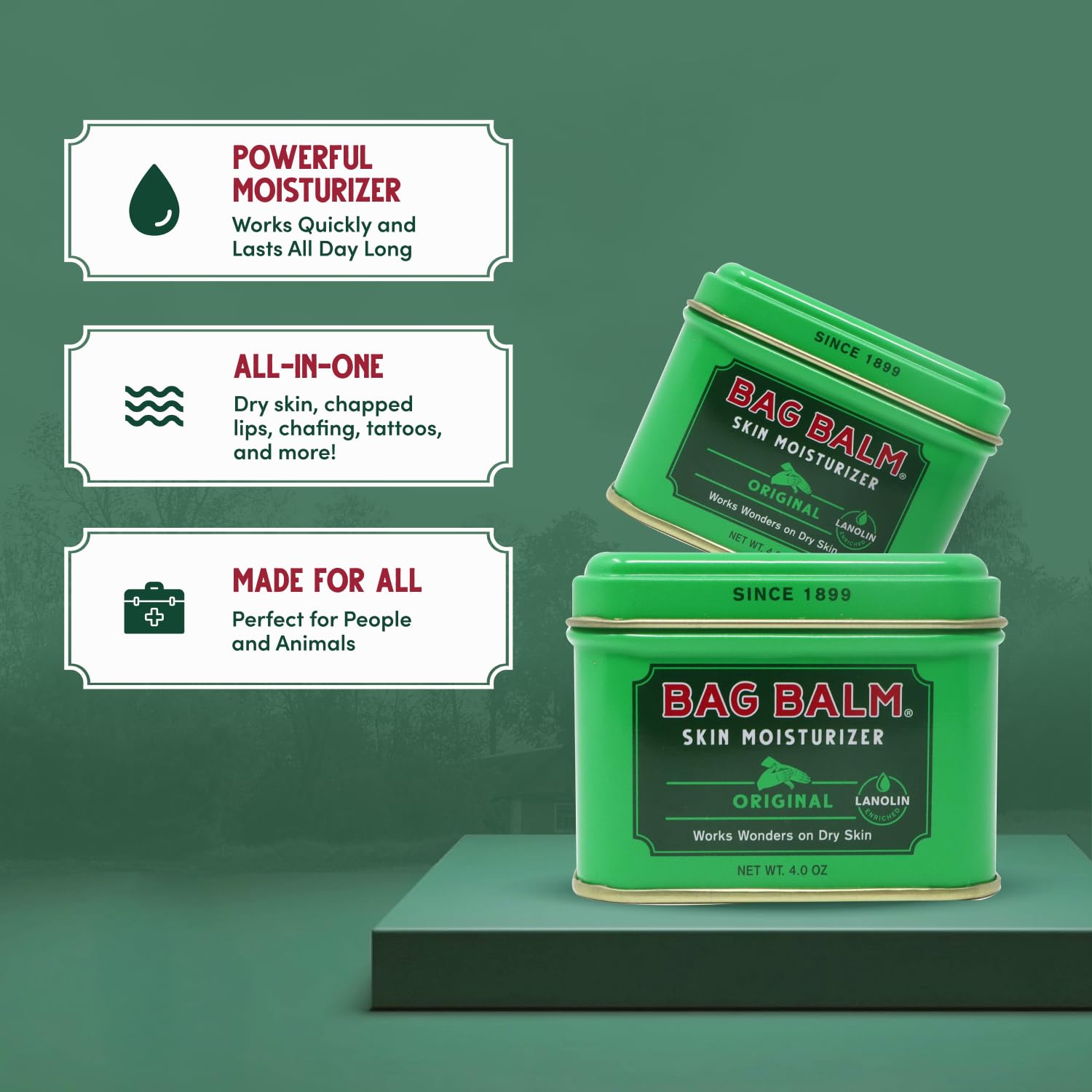 Bag Balm lanolin-ingredient-closeup highlights key soothing components.