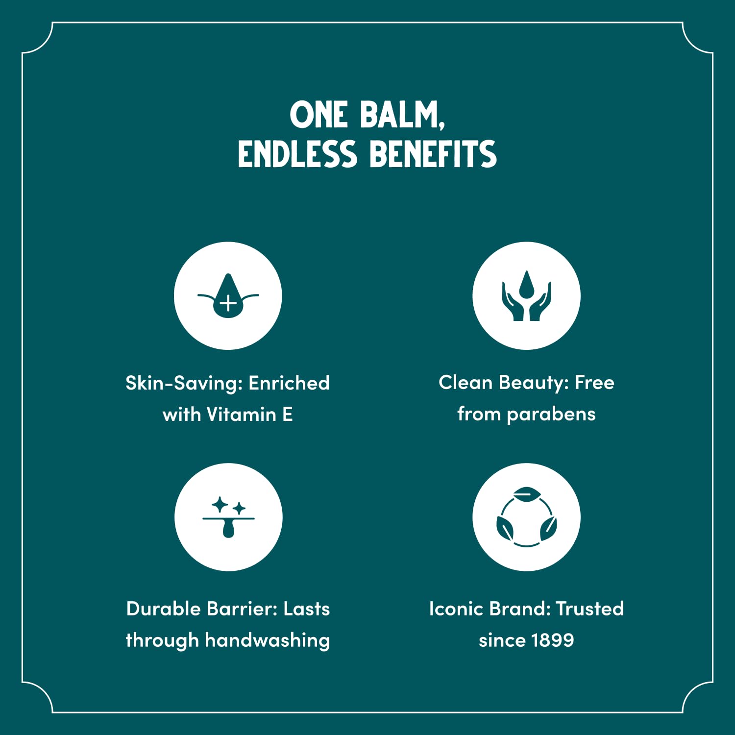 Bag Balm USA made badge highlights domestic production and trusted quality.