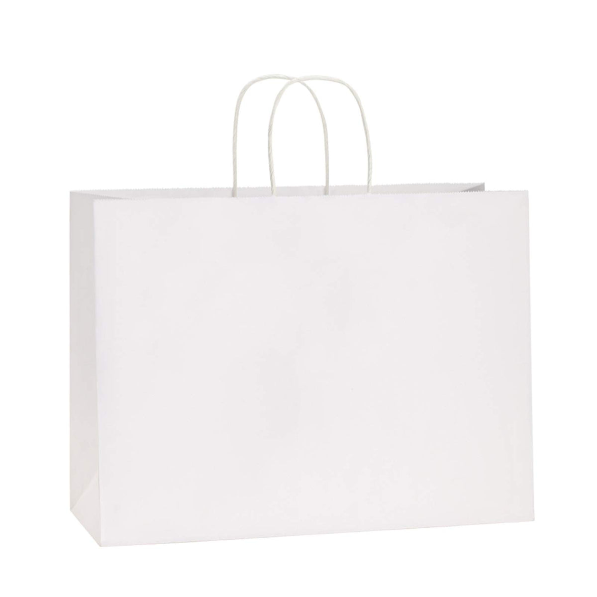 BagDream kraft paper bag with handles, front view, sturdy for shopping