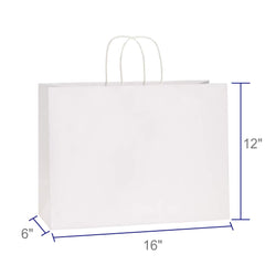 BagDream kraft bag with serrated top edge, ideal for gift wrapping