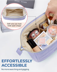 BAGSMART PVC-liner pocket protecting brushes and preventing spills