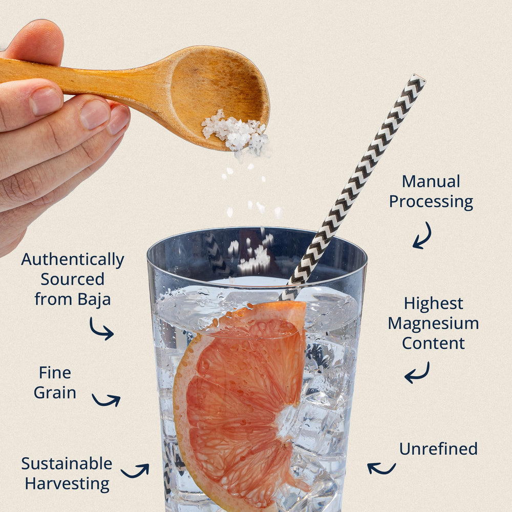 BAHA salt in a finishing role for gourmet plating and seasoning.