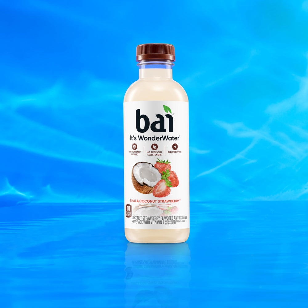 Bai 100% recycled packaging symbol