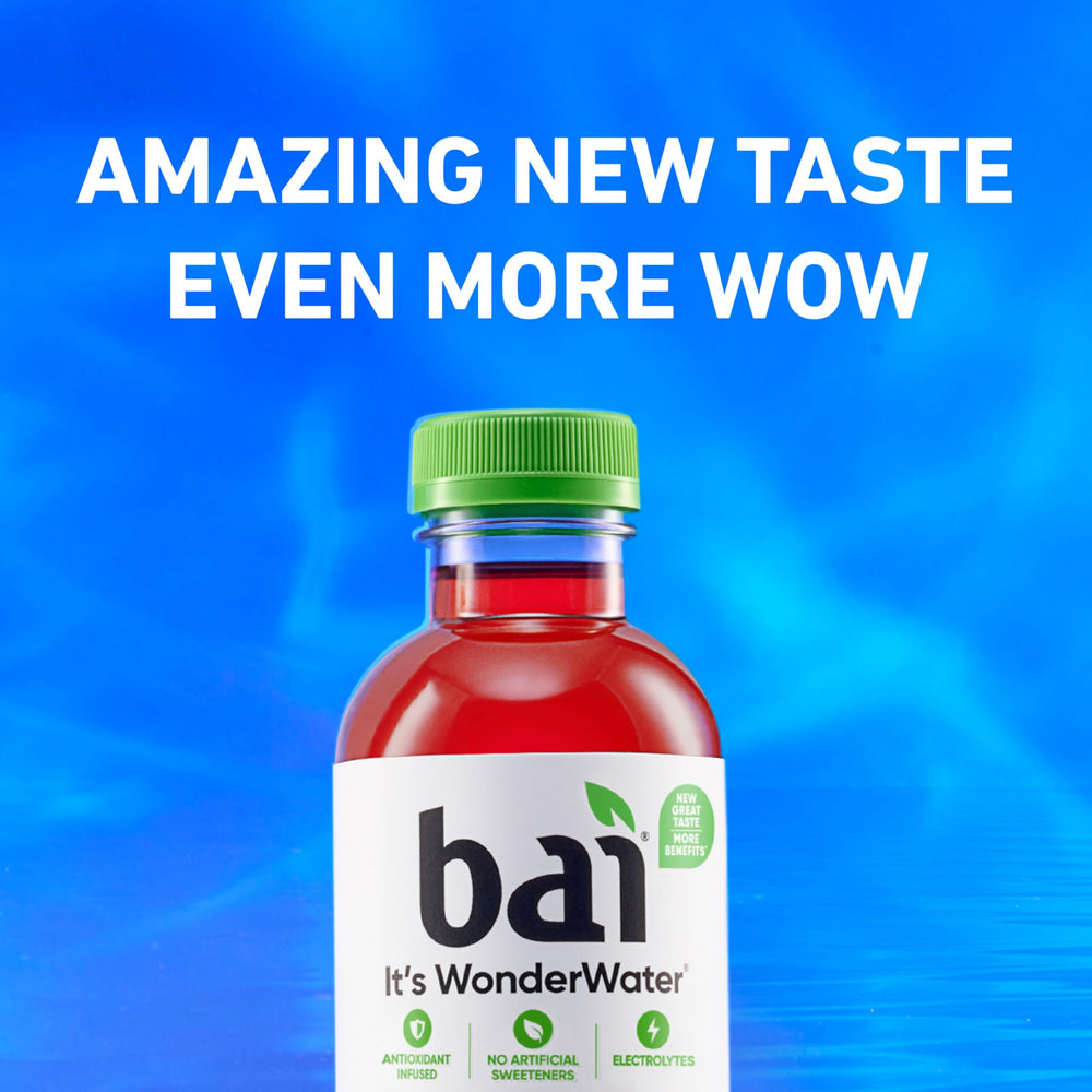 Chilled Bai Brasilia Blueberry ready for on-the-go hydration.