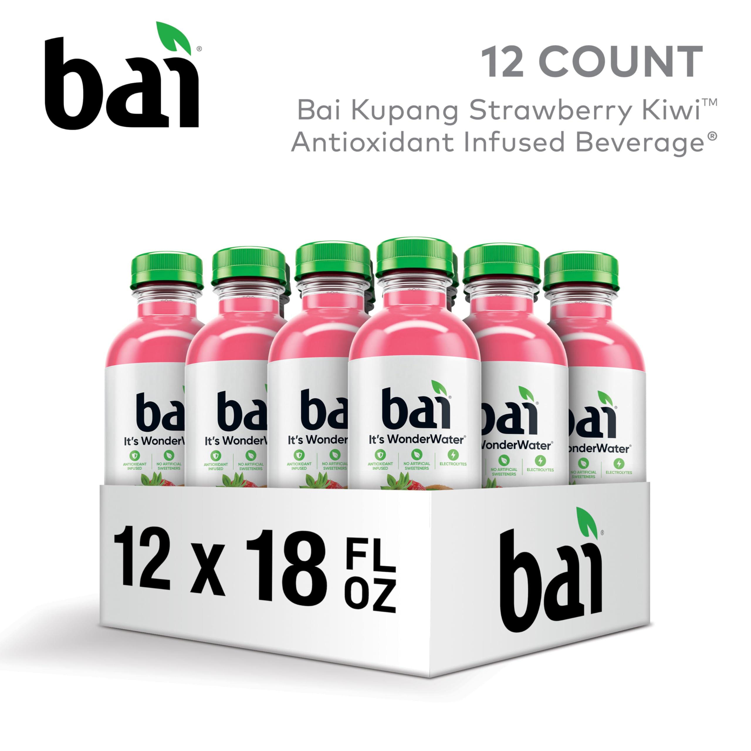 Bai Kupang Strawberry Kiwi pour demonstrates serving readiness.
