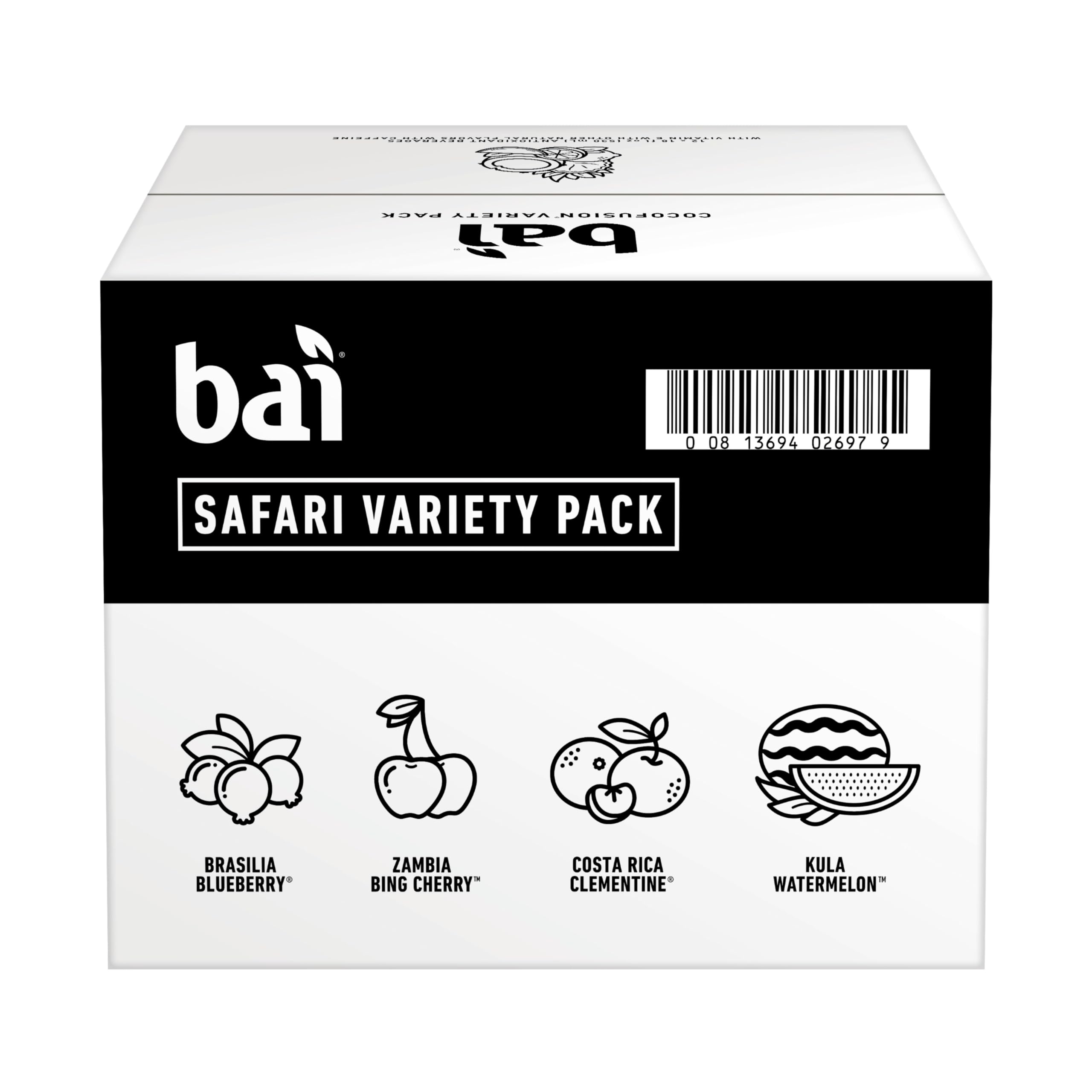 Bai on-the-go bottle in-hand for easy hydration.