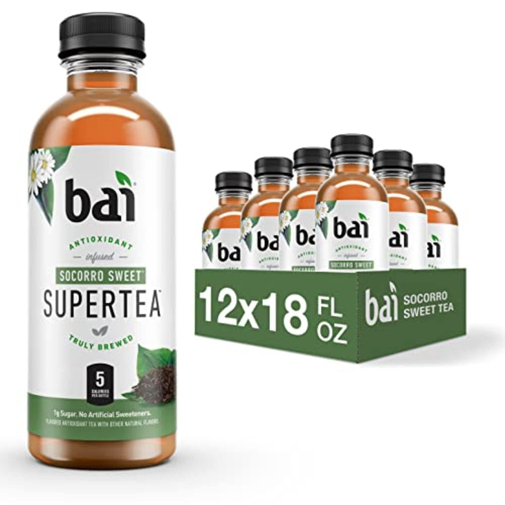 Bai Socorro Sweet bottle being poured, ideal for on-the-go hydration.