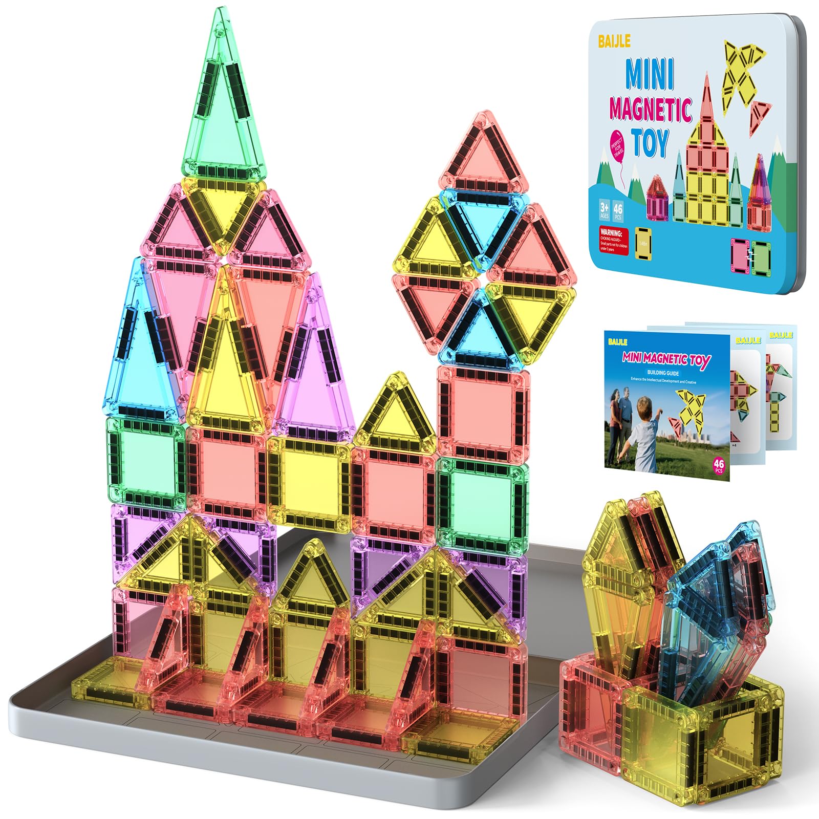 BAIJLE kids creative assembly play encourages teamwork and fine motor skills.
