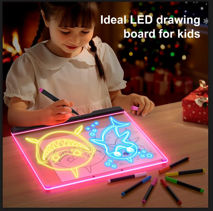 Bailkind durable acrylic surface provides smooth drawing with easy cleanup.