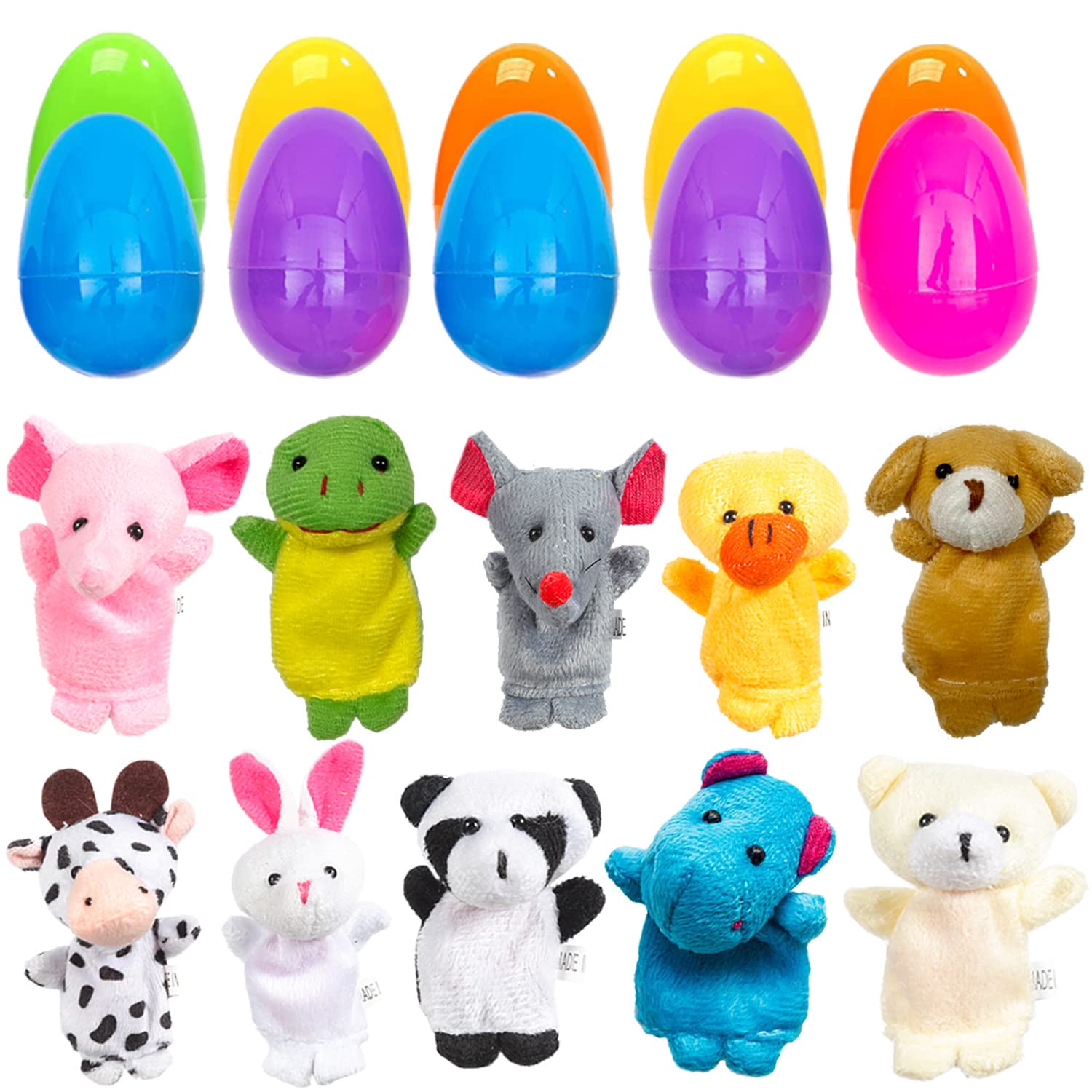 BAINFE bright 2.36-inch Easter egg for decor and party prizes