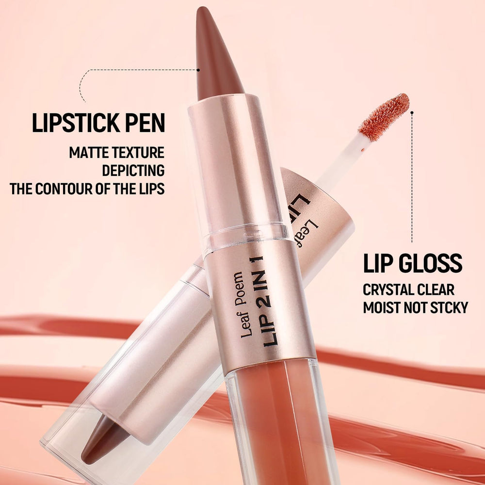BAISEN DIARY defined fuller lips with high-contrast ombre effect