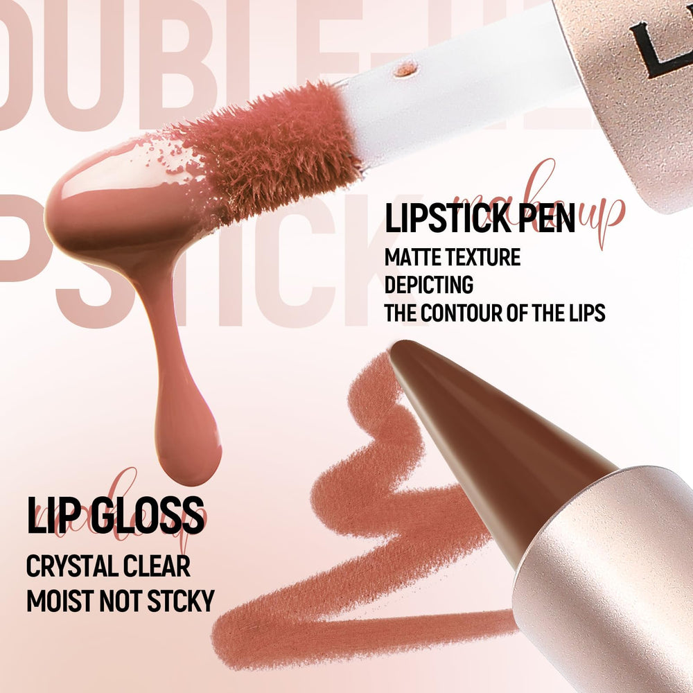 BAISEN DIARY lip application step close-up