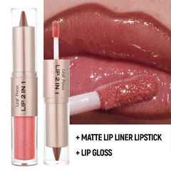 BAISEN DIARY matte lip liner precision tip showing clean contour
