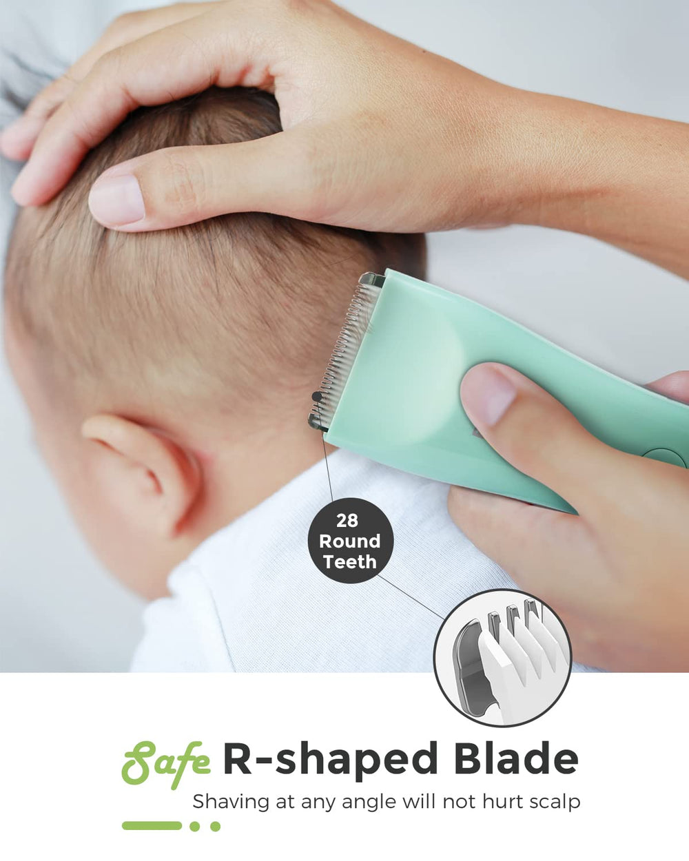 Baistom dual-mode clippers suitable for infants to twelve-year-olds.