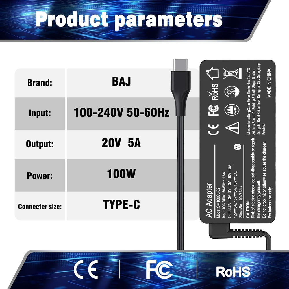 BAJ charger showing broad compatibility across devices
