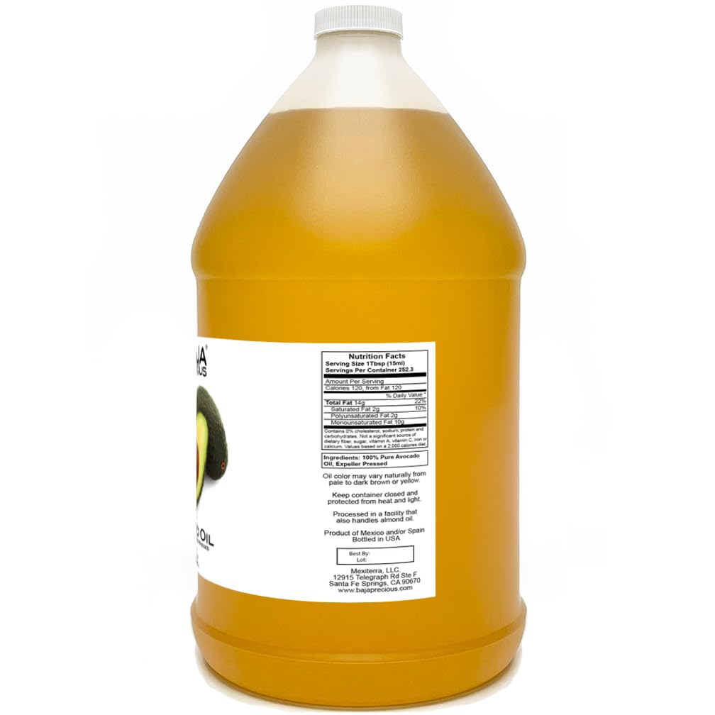 Baja Precious avocado oil gourmet jug used for sautéing and searing