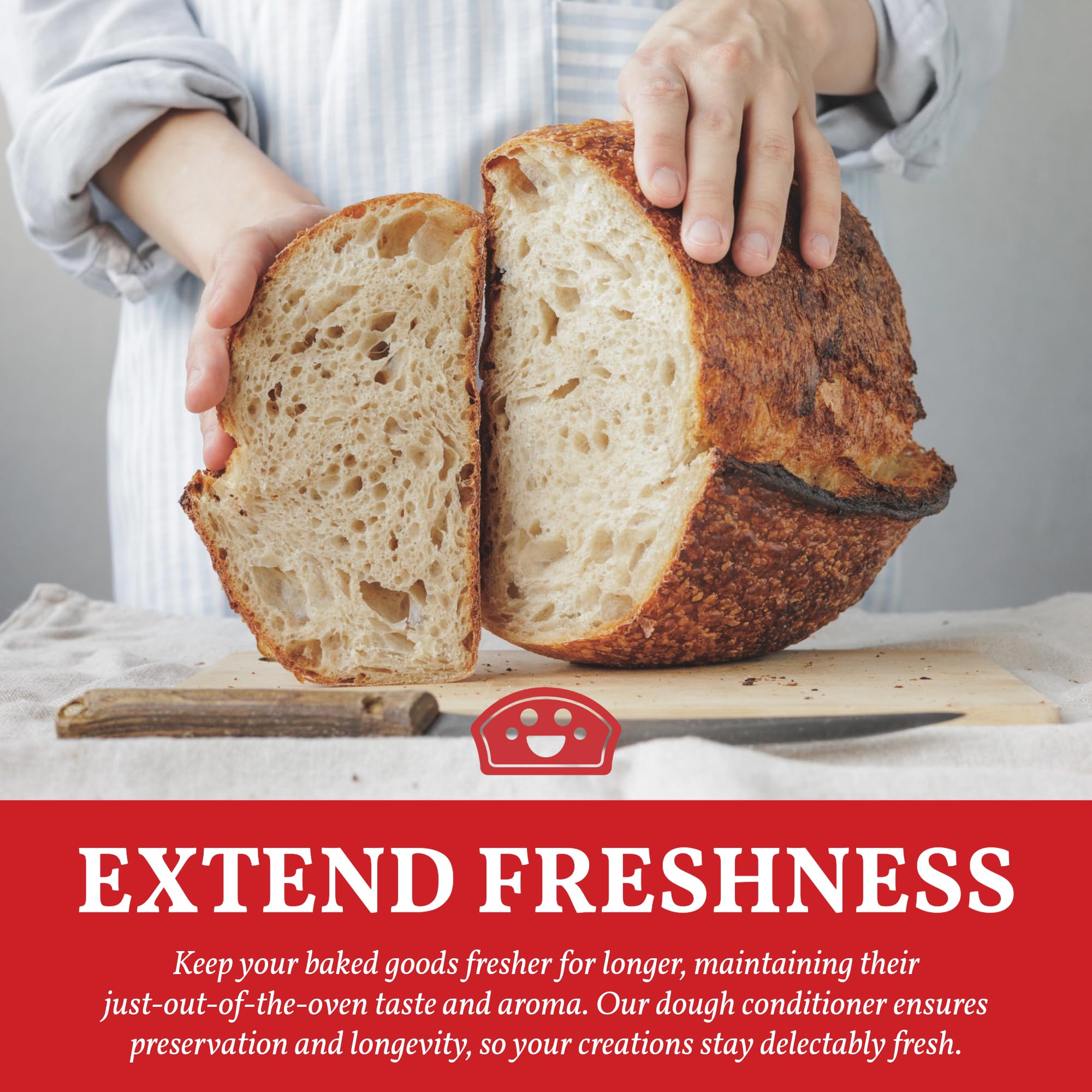 Bakers Club All-Flours Friendly Formula works across white, whole wheat, gluten-free.