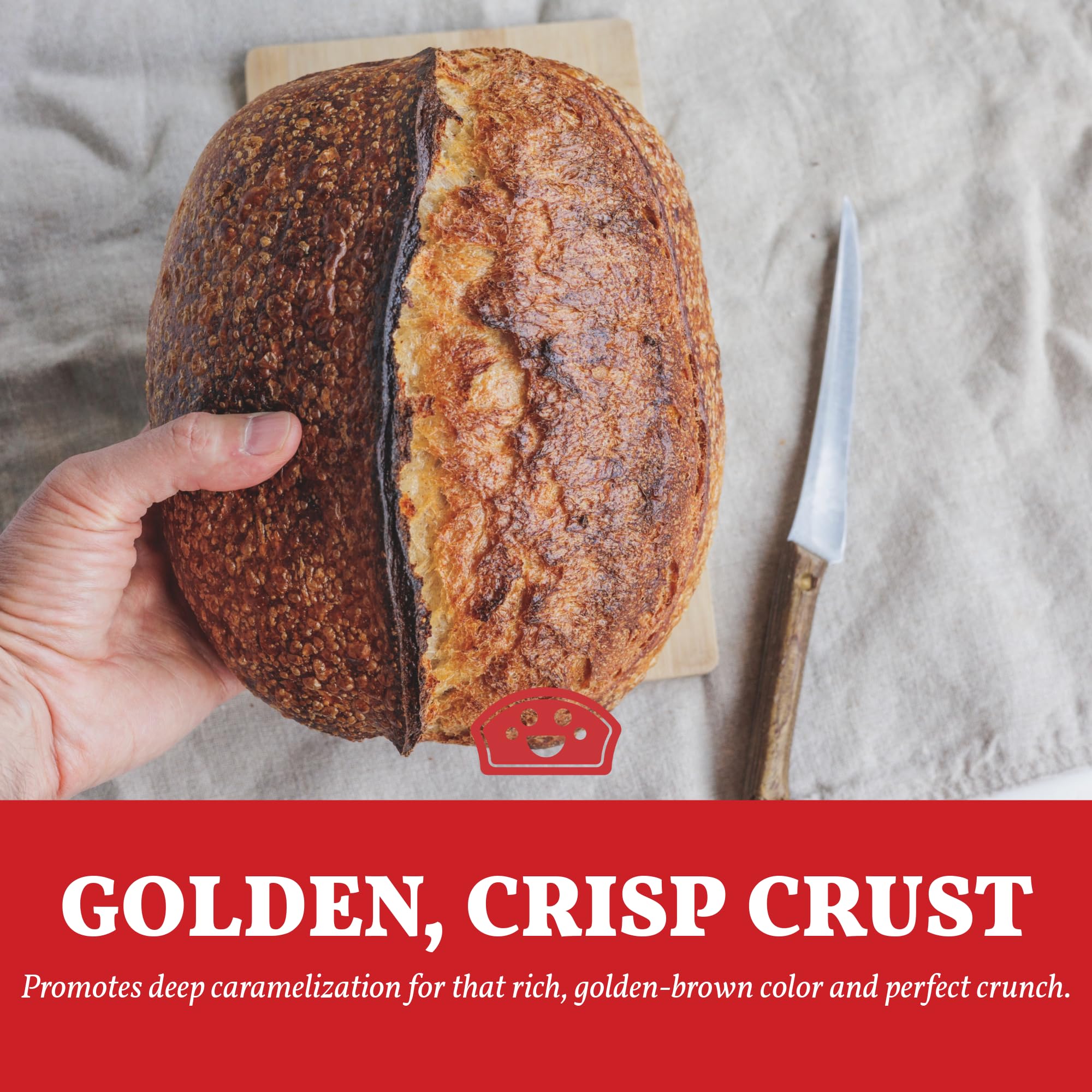 Bakers Club malt powder enriches pizza crust with subtle malty notes.
