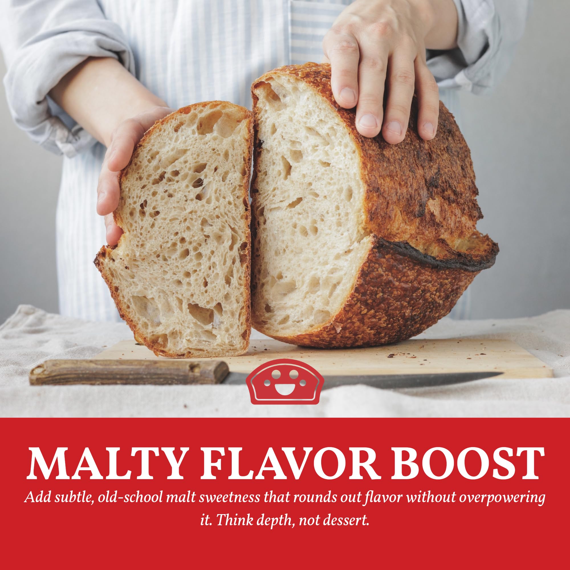 Bakers Club Barley Malt Syrup pan-ready pour over dough for deeper flavor.