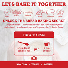 Bakers Club Bread Texture Improver highlights lighter crumb and improved bite.