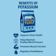 Bakers Club Potassium Chloride Powder is unflavored and blends into meals without altering taste.