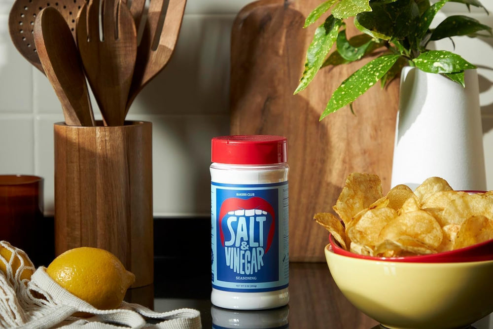 Bakers Club seasoning in a kitchen scene offers quick flavor boosts.