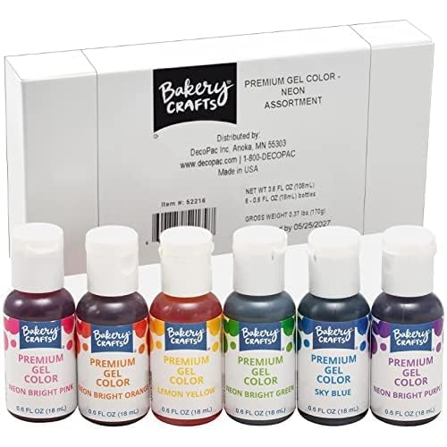 Bakery Crafts lemon yellow gel bottle for sunny cake accents.