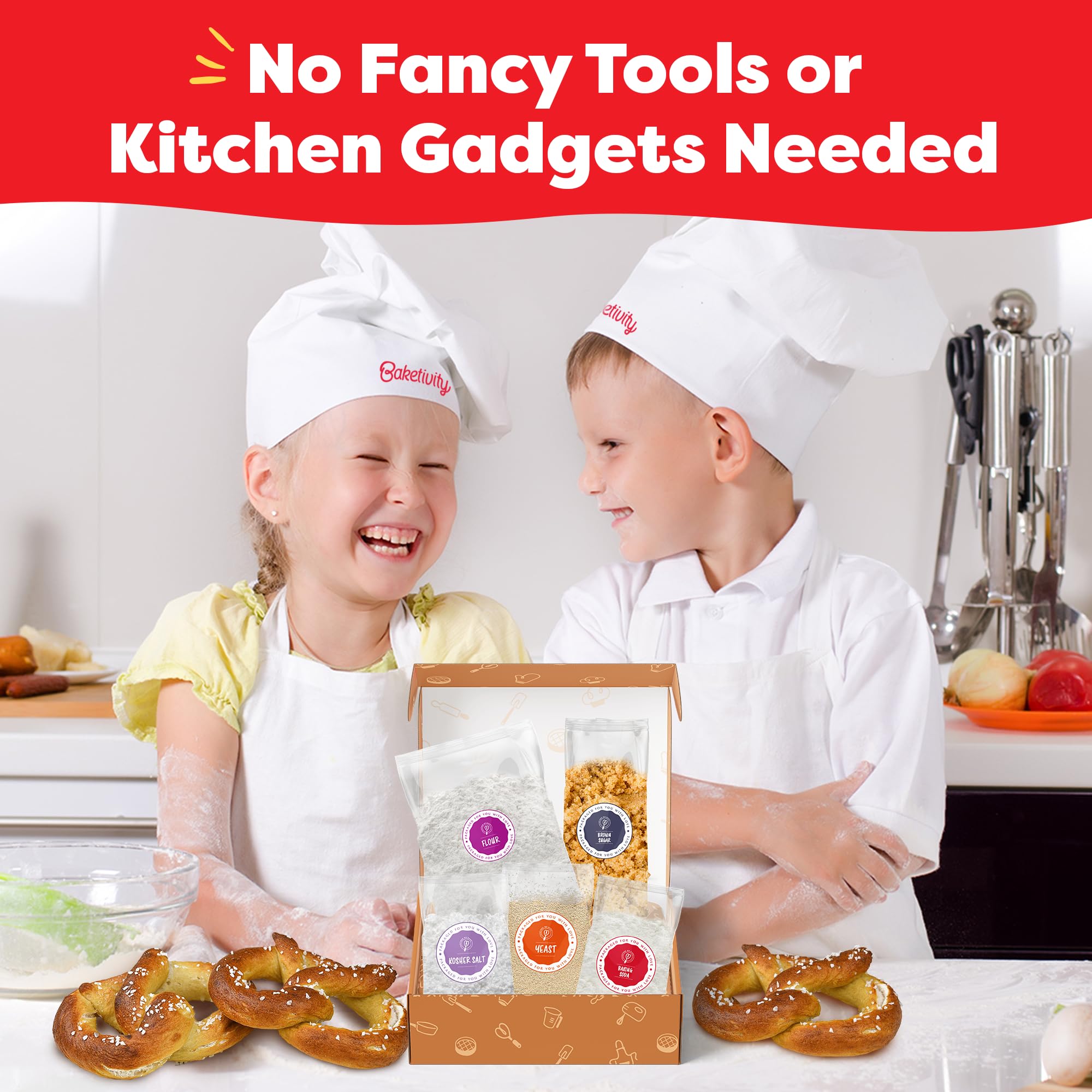 Baketivity kids baking kit assembly inviting kids to participate