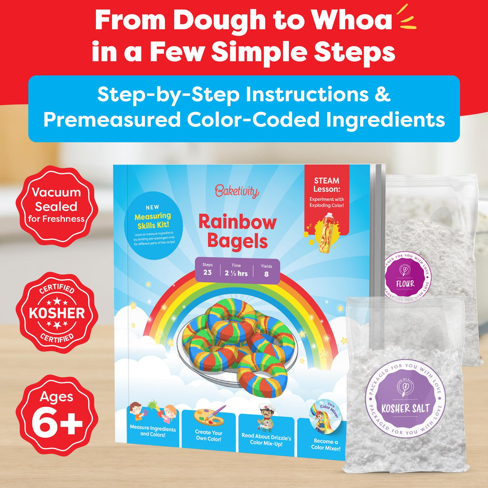 Baketivity kids measuring spoons support precise prep and learning.