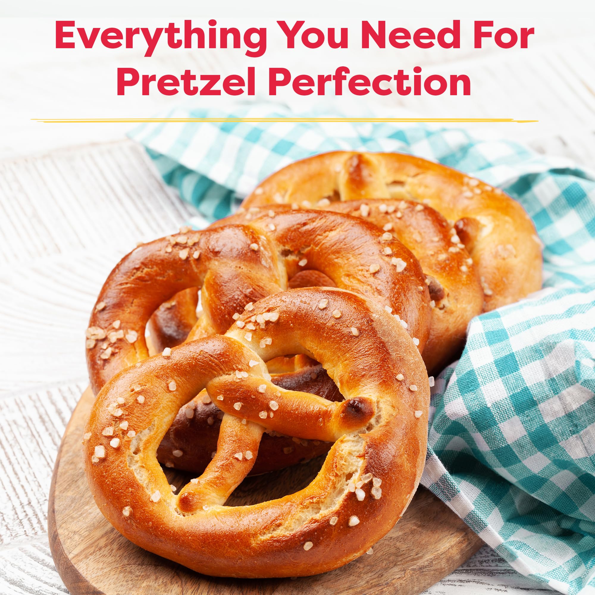 Baketivity pretzel kit step-by-step guide helps young bakers build confidence
