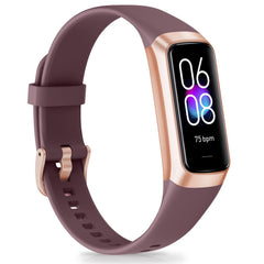Bakoor fitness tracker AMOLED display for quick message previews.