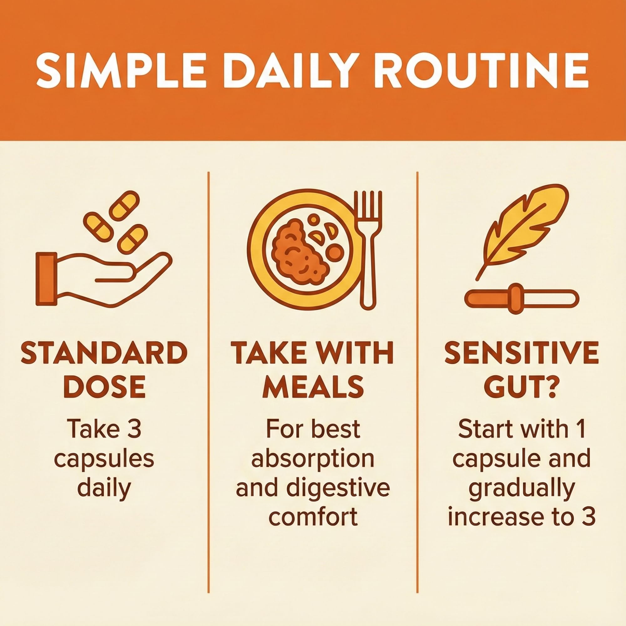 Balance ONE visual with probiotic pairing emphasizes synergy for long-term wellness.